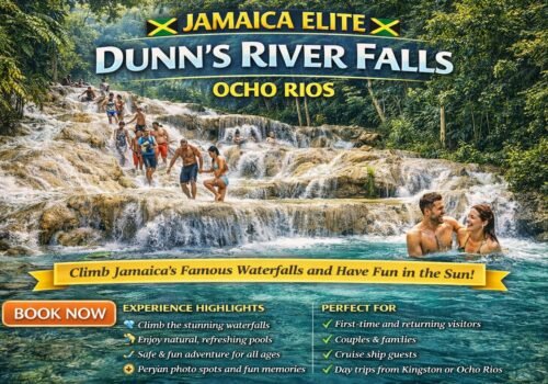 Dunn’s River Falls Excursion – Ocho Rios, Jamaica