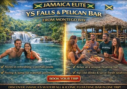 YS Falls and Pelican Bar from Montego Bay