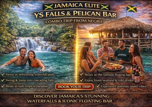 YS Falls and Pelican Bar from Negril