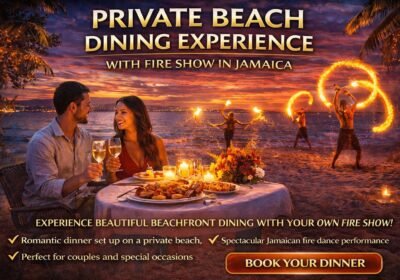 Private Beach Dining Experience with Fire Show – Montego Bay, Jamaica