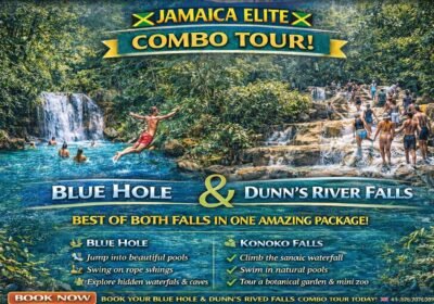 Packaged Tour Blue Hole & Dunns Rivers in Ocho Rios